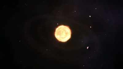 Now that it's time
for the star to die, - Cosmos: Possible Worlds