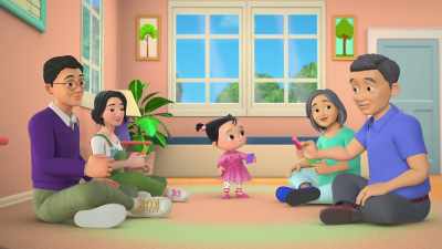 Now it's time to play ttakji. - CoComelon Lane