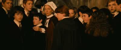 Now it's your turn.Who would like to go first? - Harry Potter and the Chamber of Secrets