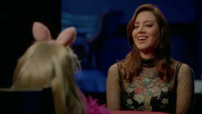 -Now I've just said something funny.
-(LAUGHING) - Muppets Now