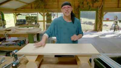 Now just to build some
railway tracks - Handmade: Britain's Best Woodworker