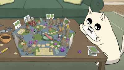 Now just one last monster,
the Rainbow Dragon. - Exploding Kittens