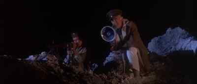 Now, keep your heads down!
We're using live ammunition! - The Secret Invasion