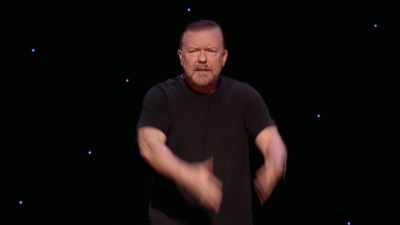 Now, you laughed at a joke
about beating up a disabled toddler. - Ricky Gervais: SuperNature