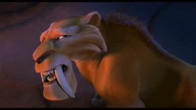 Now let me tell you about the time I useda sharpened clamshell to turn a T Rexinto a T RachelYes master Yes master - Ice Age: Dawn of the Dinosaurs