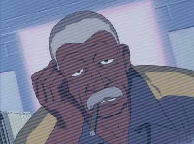 Now let me think here,
what was her name... - Cowboy Bebop
