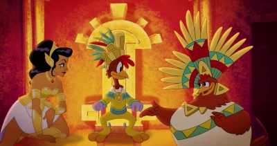 Now, let us lose ourselves in dance! - Legend of the Three Caballeros