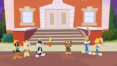 Now let's check out the inside! - Bugs Bunny Builders