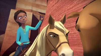 -Now let's go!
-[neighs] - Spirit: Riding Free