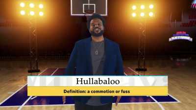 NOW LET'S MAKE SOME H U L L A B
A L O O... - Harlem Globetrotters: Play It Forward