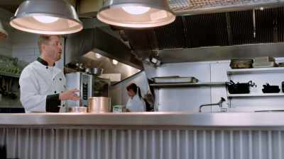Now--
Like I was saying, - Two Chefs and a Wedding Cake
