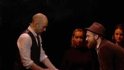 Now listen, it's very heavy,
so keep your back straight, - Derren Brown: Miracle