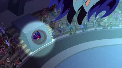 Now, listen up. - Futurama