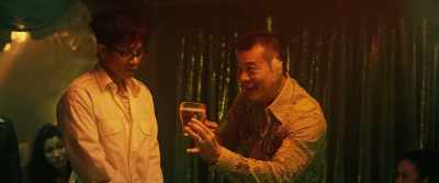 Now little buddy, be a good boy and drink up... - Chasing the Dragon