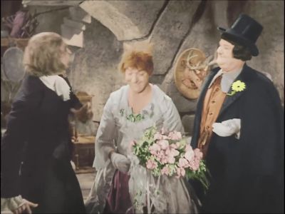 Now you may kiss the bride - March of the Wooden Soldiers