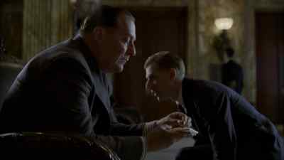 Now Mellon is in there talking to them. - Boardwalk Empire