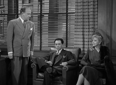 Now Mommy if any trouble starts you dive right under the table - Shadow of the Thin Man