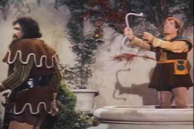 Now Mr. Giant, if you come one step
forward, I'll let you have it. - Jack and the Beanstalk