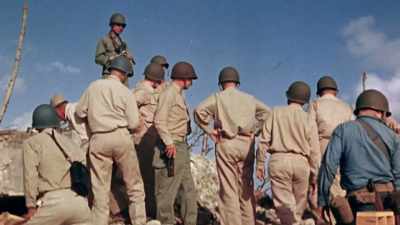 Now Nimitz wants to press on - The Pacific War in Color