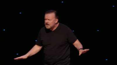 Now, no one saw that coming. - Ricky Gervais: SuperNature
