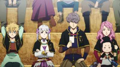 Now is not the time
for introducing ourselves! - Black Clover: Sword of the Wizard King