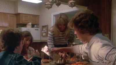 Now, not too much parmesan
cheese on that, Bri. - Firstborn