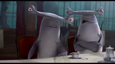 Which one of you sardines called this meetingThat would be meSo this is the SharkslayerI've been looking forward to meeting youI feel like we're practically familyYou know that Funny ain't itI brought my kids into the worldfull of love and careand you - Shark Tale