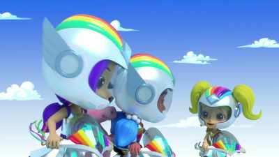 Now our mission's accomplished, - Rainbow Rangers