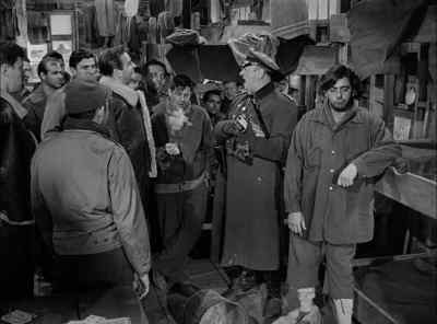 Now, outside, everybody! - Stalag 17