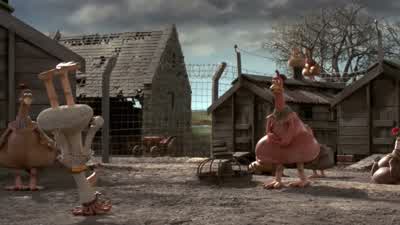 Now over easy. - Chicken Run
