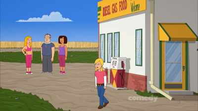 Now, power-walking like Wanda there - Corner Gas Animated