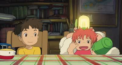 Now, put your stuff down. - Ponyo