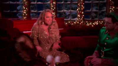 Now, to really get
in the "holly jolly" zone, - Mariah Carey's Magical Christmas Special