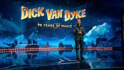 Now, right now, another huge fan
is here to put her spin - Dick Van Dyke: 98 Years of Magic