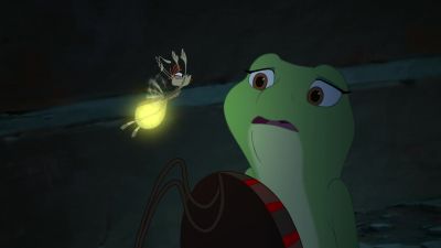 Now run girl Run - The Princess and the Frog