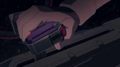 Now run for it, lad. - Mobile Suit Gundam Hathaway