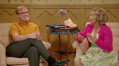 Now, Russell, you're here
to give us some pointers - At Home with Amy Sedaris