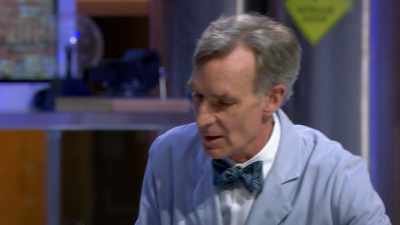 Now, Saqib, you can't see me. - Bill Nye Saves the World