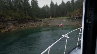 Now, we say,
"heavily used game trail," - The Alaska Triangle