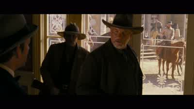 Then you best get out like the rest of usHe's gonna come back up hereand he's gonna walk out on youNow what you gotta figure is why you and your boyare gonna dieBecause Butterfield's railroad lost some money - 3:10 to Yuma