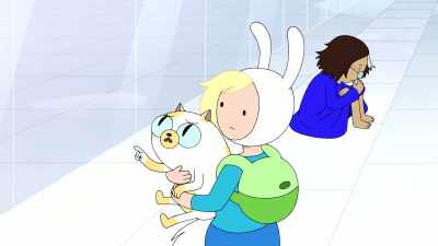 Now, see, you said
that word before, - Adventure Time: Fionna & Cake