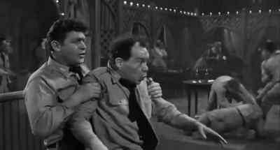 Now, you see, you
antagonized him, sergeant. - No Time for Sergeants