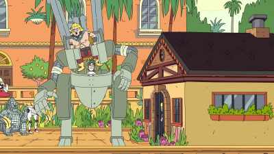 Now, to set our little friends
here on high alert. - Doomlands