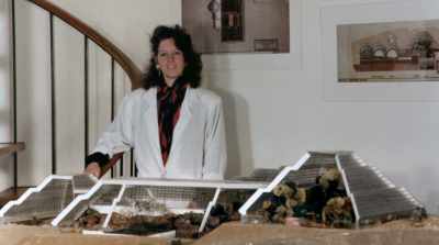 Now, she was the CEO,
and co‐architect - Spaceship Earth