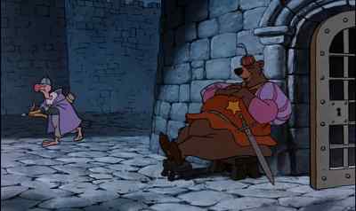Now, Sheriff--
Now, don't get your dander up, - Robin Hood