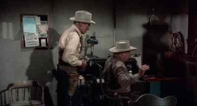 Now, Sheriff,
would you mind opening up that safe? - Buchanan Rides Alone