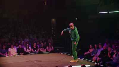 Now she's carried on going, and
she smashed through the roof, - James Acaster: Hecklers Welcome