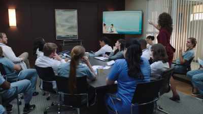 Now, to simplify,
doctors and nurses at Chastain - The Resident