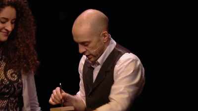 Now, Sofia, could you please -
and carefully now - - Derren Brown: Miracle