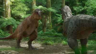 Now, somehow, he must impress her. - Prehistoric Planet